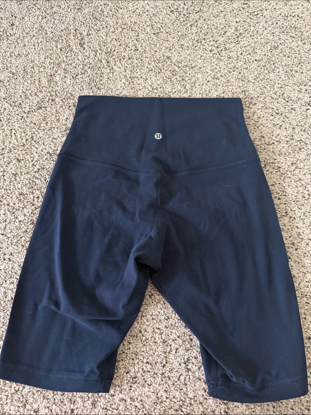 lululemon athletica Black Kids Bike Shorts with High Waistband